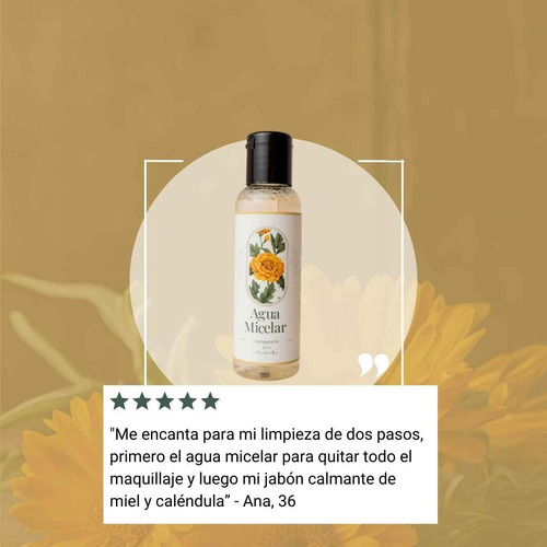 Agua Micelar De Cempasúchil 120 Ml