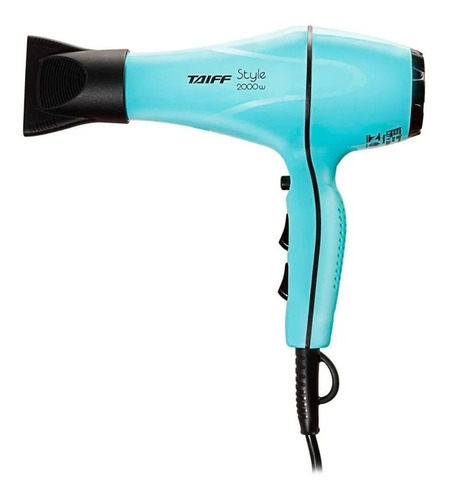 Imagem 1 de 3 de Secador de cabelo Taiff Clássica Style azul-tiffany 220V - 230V