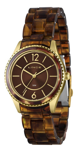 Relógio Lince Feminino Ref: Lrp4770l40 N2qx Fashion Dourado