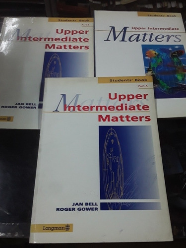 Libros De Inglés Matters Upper Intermediate Lote X 3 