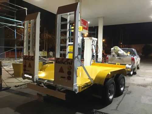 Trailer Balancin 2 Ejes Con Frenos Pesado