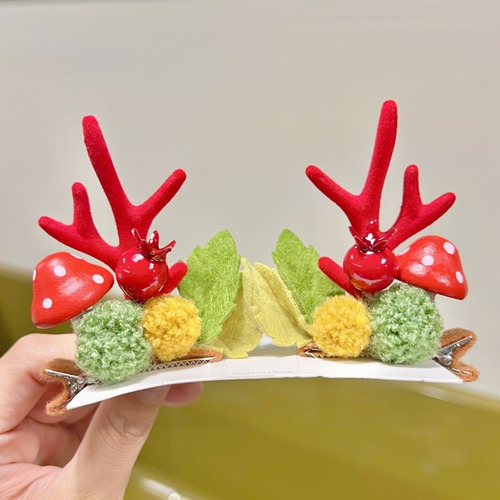 10 Pares De Diademas De Navidad Pinzas Para El Pelo Navidad