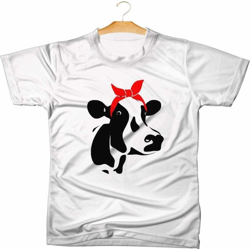 Camiseta Camisa Blusa Vaca Animal Fazenda Leite 0012