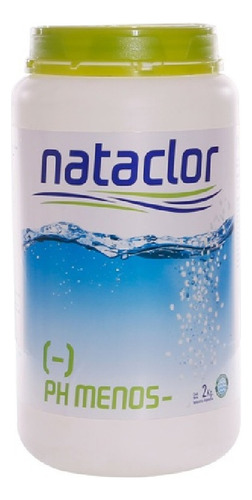 Ph Menos X 2kg Nataclor Para Piscina