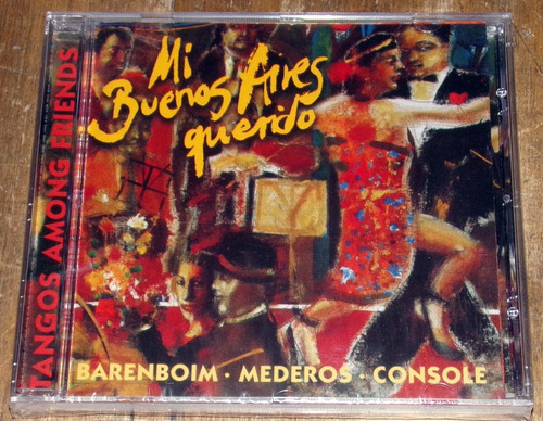 Barenboim Mederos Console Mi Buenos Aires Cd Nuevo Kktus