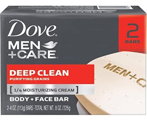 Dove Men+care Body & Face Bar, Barras De Limpieza Profun [u]