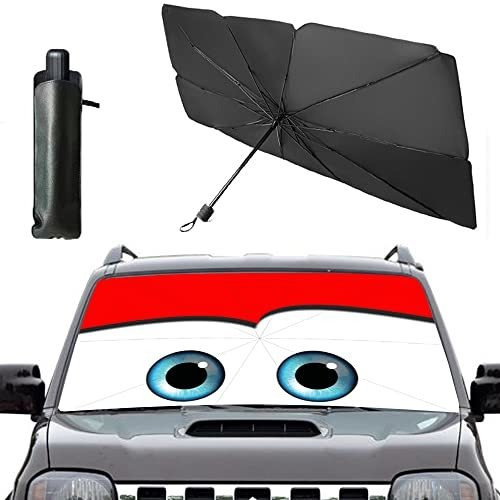 Coricha Windshield Sunshade Umbrella Brella Shade For Car Su