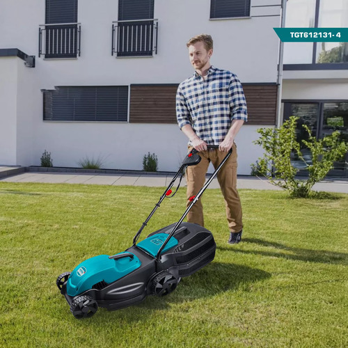 Cortadora De Pasto Cesped 1200w 320mm Total 3 Alturas