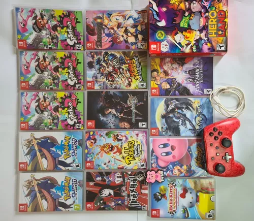 Jogos Nintendo Switch Usados - Zelda, DK, Pokemon, etc