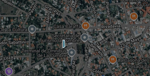 Lote Esquina En Av San Martin Y Ruznack La Cumbre