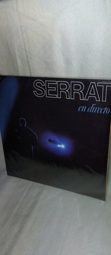 Lp. Serrat.    En Directo.  1985 Sonolux.