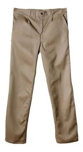 Pantalon de trabajo beige sale