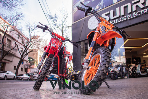 Mini Moto Electrica Sunra Tipo Enduro Para Niños 25 Km / E