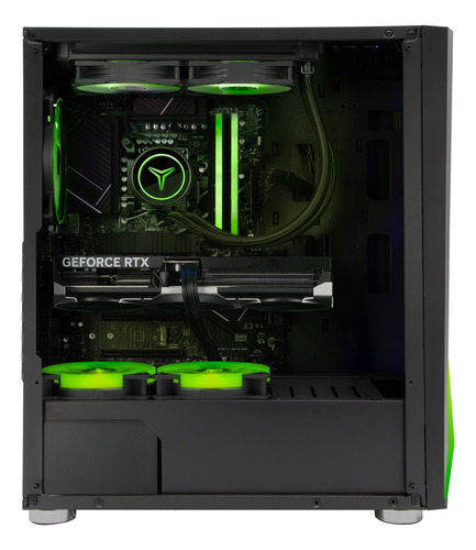 Pc Gamer Yeyian Intel Ultra 7 265f 750w Bronce Wifi Bt 2 Tb 32 Gb Nvidia Geforce Rtx 5070 12gb Gddr7