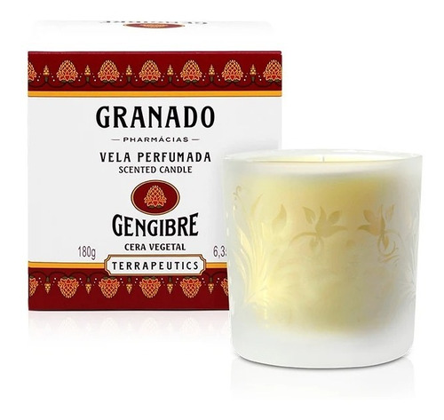 Granado Terrapeutics - Vela Perfumada - Gengibre