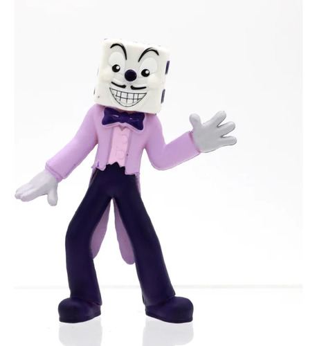 6 Bonecos Do Cuphead Cabeça De Copo 9 A 11cm Pronta Entrega