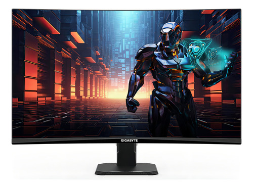 Gigabyte Gs27qc 27 165hz 1440p Curved Gaming Monitor, 2560 X 1440 Va 1500r Display, 1ms (mprt) Response Time, Hdr Ready, Freesync Premium, 1x Display Port 1.4, 2x Hdmi 2.0,black