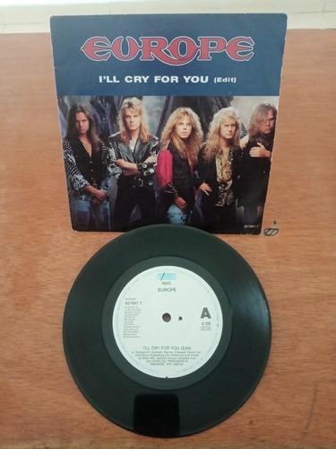 Lp Single - Europe - I'll Cry For Fou - Importado De 1991 