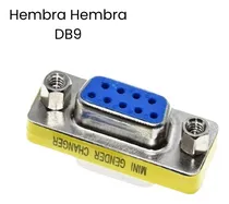 Comprar Conector Db9 9 Pines Hembra Hembra Adaptador Rs232 Serial