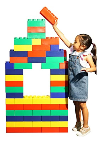 Juego De 48 Bloques Gigantes Para Niños Adventure Learner