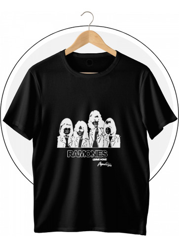 Remera Estampada Unisex The Ramones 2 (0091) Rock And Films