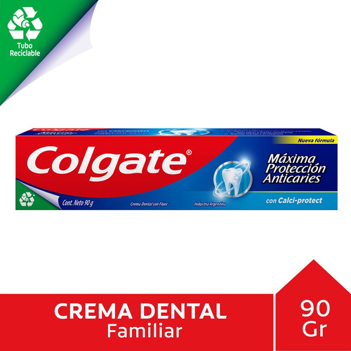 Colgate Máxima Protección Anticaries X 90 Gramos