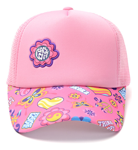 Gorra Cap Infantil Visera Estampada Niñas