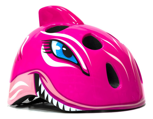 Capacete Infantil Absolute Kids Tubarão Ciclismo Skate Bike