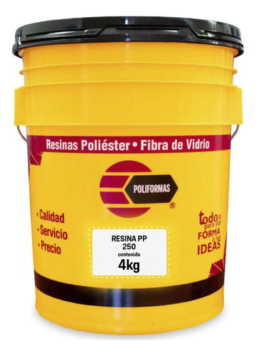 Resina Pp-250 - Cubeta 20kg