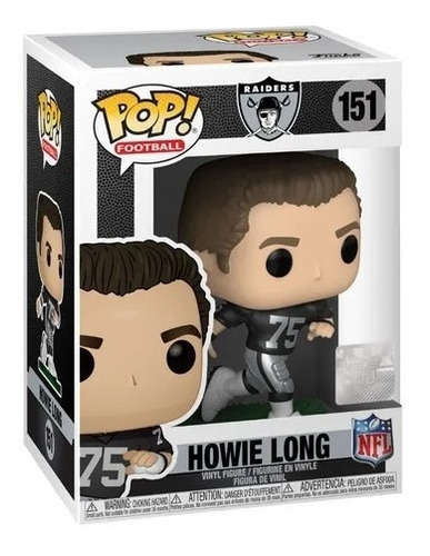 Funko Pop Nfl Legends Howie Long ( Raiders ) 151