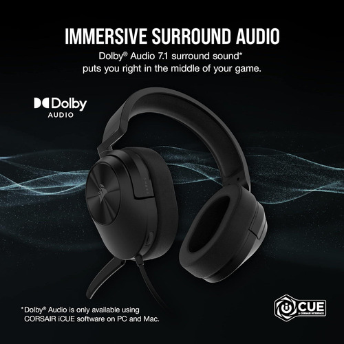Corsair Hs55 Auriculares Envolventes Para Juegos (almohadill