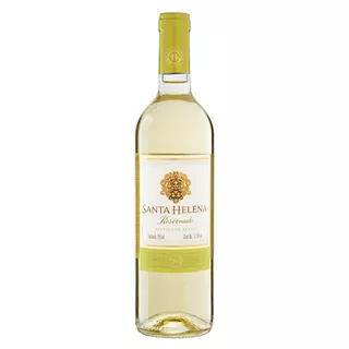 Vinho branco seco Sauvignon blanc Santa Helena Reservado 2018 adega Viña San Pedro Tarapacá 750 ml