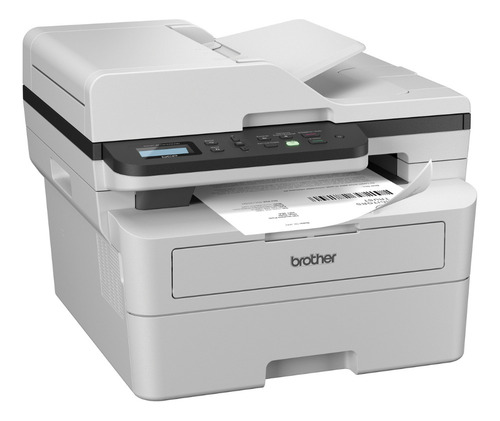 Impresora Multifuncional Brother Blanco Y Negro, Mono Láser Blanco