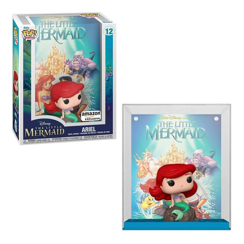 Funko Vhs Cover Disney A Pequena Sereia Exclusive - Ariel 12