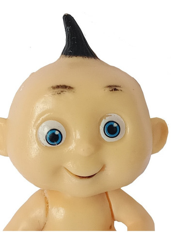 Muñeco Jack-jack Parr Bebé (los Increíbles) Mini 6 Cm Alto (Usado)