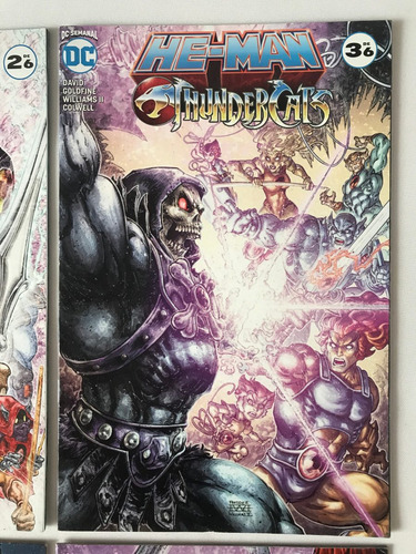 Thundercats Y He-man Y Los Amos Del Universo Comic Crossover (Usado)