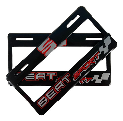 Par De Marcos Portaplacas Seat Sport Leon Cupra Arona Azteca