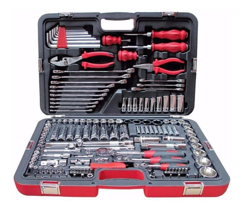 Set Herramientas Stanley Racing 150 Pzas. Maletin Caja Tubos