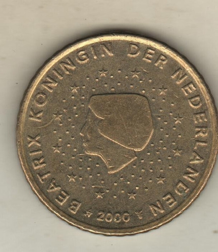 Holanda Moneda De 50 Eurocents Año 2000 - Km 239 - Xf+