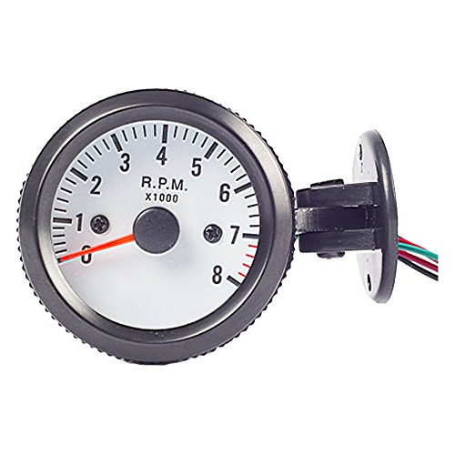 Coche 2  52 Mm Tacho Gauge Meter Tacómetro Rpm Puntero...