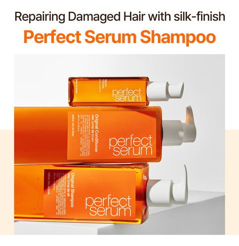 Shampoo Mise En Scene Perfect Sérum Original 680 Ml Danifica