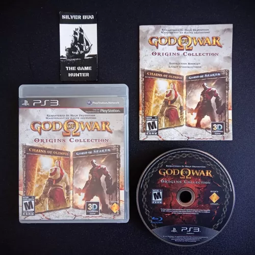 Jogo God of war Origins collection – chains of Olympus e ghost of