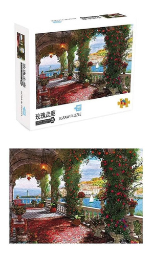 Rompecabezas 1000 Pz Paisaje Rose Corridor Puzzle