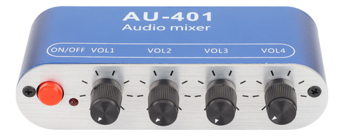 Amplificador Diy, Minimezclador Estéreo, 4 Entradas Y 1 Sali