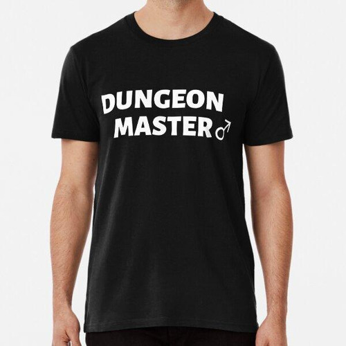 Remera Dungeon Master (versión 2) Algodon Premium