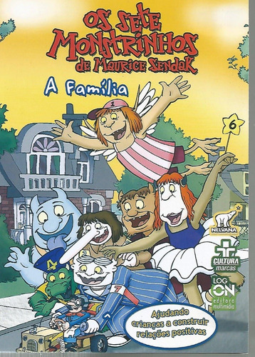 Dvd - Os Sete Monstrinhos De Maurice Sendak - A Família (Usado)