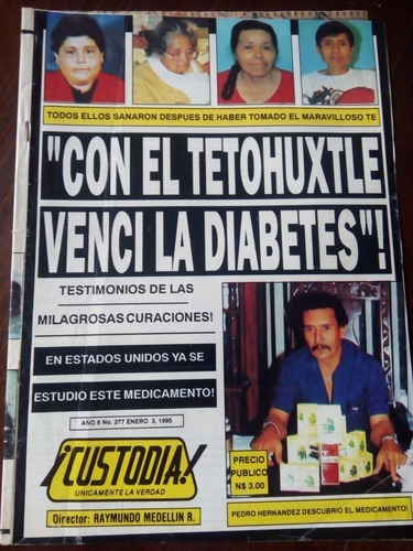 Revista Custodia Año-1995 Poster Selena Quintanilla, Laura L