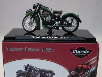 Nimbus Luxus 1937 Motocicleta Diseño Diecast