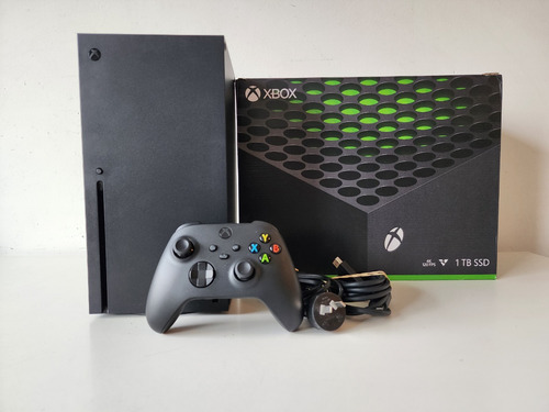 Xbox Series X 1tb Con Lectora + 1 Control, Cables Y Caja