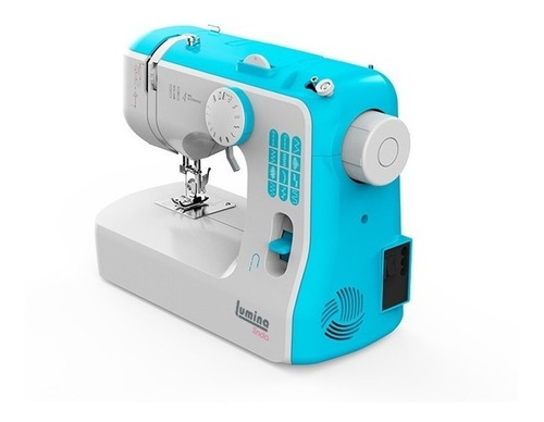 Imagen 2 de 2 de Máquina de coser recta Lumina Linda portable turquesa 220V